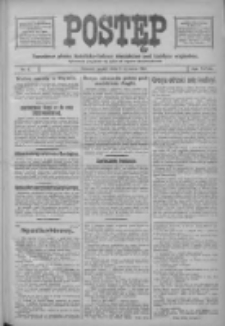 Postęp: narodowe pismo katolicko-ludowe niezależne pod każdym względem 1917.01.05 R.28 Nr4
