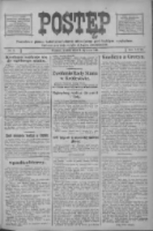 Postęp: narodowe pismo katolicko-ludowe niezależne pod każdym względem 1917.01.09 R.28 Nr5