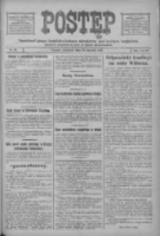 Postęp: narodowe pismo katolicko-ludowe niezależne pod każdym względem 1917.01.14 R.28 Nr10