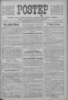 Postęp: narodowe pismo katolicko-ludowe niezależne pod każdym względem 1917.01.26 R.28 Nr20