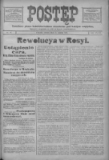 Postęp: narodowe pismo katolicko-ludowe niezależne pod każdym względem 1917.03.17 R.28 Nr62