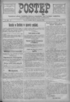 Postęp: narodowe pismo katolicko-ludowe niezależne pod każdym względem 1917.09.08 R.28 Nr204