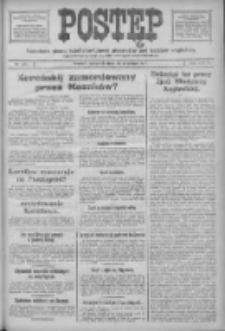 Postęp: narodowe pismo katolicko-ludowe niezależne pod każdym względem 1917.09.13 R.28 Nr208