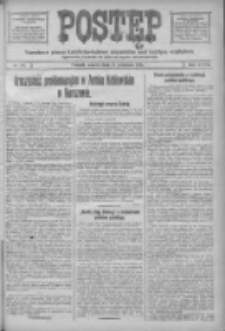 Postęp: narodowe pismo katolicko-ludowe niezależne pod każdym względem 1917.09.18 R.28 Nr212