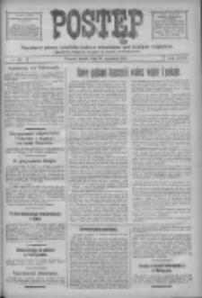 Postęp: narodowe pismo katolicko-ludowe niezależne pod każdym względem 1917.09.21 R.28 Nr215