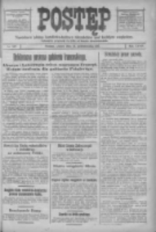 Postęp: narodowe pismo katolicko-ludowe niezależne pod każdym względem 1917.10.23 R.28 Nr242
