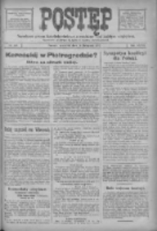 Postęp: narodowe pismo katolicko-ludowe niezależne pod każdym względem 1917.11.15 R.28 Nr261