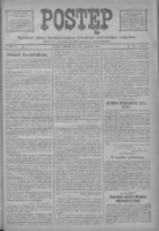 Postęp: narodowe pismo katolicko-ludowe niezależne pod każdym względem 1917.12.22 R.28 Nr291