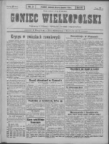 Goniec Wielkopolski: najtańsze pismo codzienne dla wszystkich stan&oacute;w 1931.01.04 R.55 Nr3
