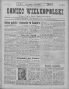 Goniec Wielkopolski: najtańsze pismo codzienne dla wszystkich stanów 1931.01.23 R.55 Nr18