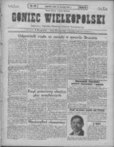 Goniec Wielkopolski: najtańsze pismo codzienne dla wszystkich stanów 1931.01.28 R.55 Nr22