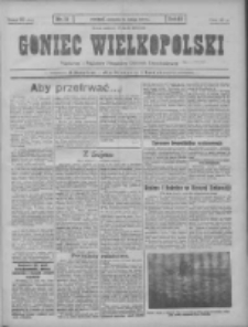 Goniec Wielkopolski: najtańsze pismo codzienne dla wszystkich stanów 1931.02.08 R.55 Nr31