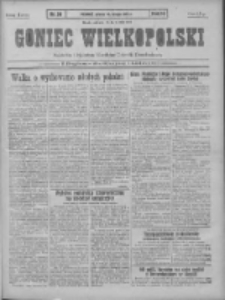 Goniec Wielkopolski: najtańsze pismo codzienne dla wszystkich stanów 1931.02.14 R.55 Nr36