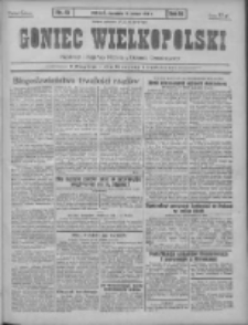 Goniec Wielkopolski: najtańsze pismo codzienne dla wszystkich stanów 1931.02.19 R.55 Nr40+dodatek