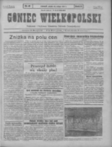 Goniec Wielkopolski: najtańsze pismo codzienne dla wszystkich stan&oacute;w 1931.02.20 R.55 Nr41