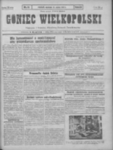 Goniec Wielkopolski: najtańsze pismo codzienne dla wszystkich stanów 1931.03.15 R.55 Nr61