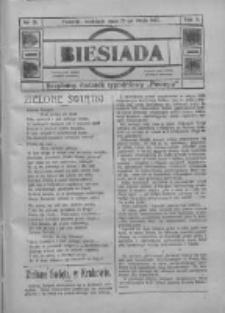 Biesiada: bezpłatny dodatek tygodniowy "Postępu" 1917.05.17 R.5 Nr21