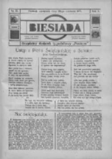 Biesiada: bezpłatny dodatek tygodniowy "Postępu" 1917.06.24 R.5 Nr25