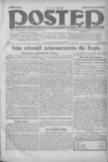 Postęp: dziennik chrześcijański i narodowy: wychodzi w Poznaniu 1924.01.06 R.35 Nr5