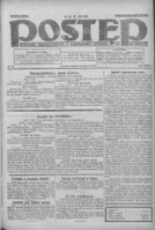 Postęp: dziennik chrześcijański i narodowy: wychodzi w Poznaniu 1924.01.24 R.35 Nr20