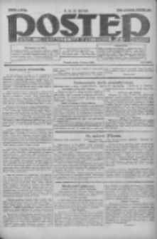 Postęp: dziennik chrześcijański i narodowy: wychodzi w Poznaniu 1924.02.06 R.35 Nr30