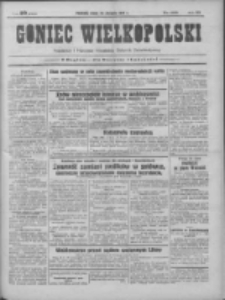 Goniec Wielkopolski: najtańsze pismo codzienne dla wszystkich stanów 1931.08.19 R.55 Nr189