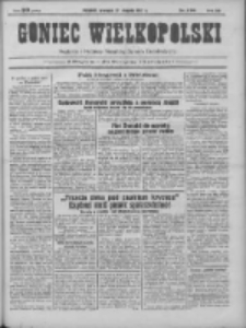 Goniec Wielkopolski: najtańsze pismo codzienne dla wszystkich stan&oacute;w 1931.08.27 R.55 Nr196