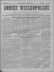 Goniec Wielkopolski: najtańsze pismo codzienne dla wszystkich stanów 1931.09.13 R.55 Nr211