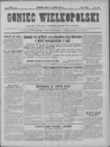 Goniec Wielkopolski: najtańsze pismo codzienne dla wszystkich stanów 1931.09.30 R.55 Nr225