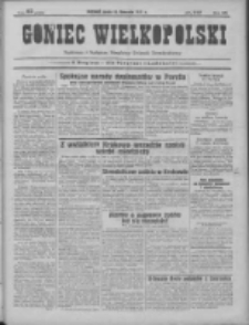 Goniec Wielkopolski: najtańsze pismo codzienne dla wszystkich stan&oacute;w 1931.11.18 R.55 Nr267