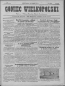 Goniec Wielkopolski: najtańsze pismo codzienne dla wszystkich stan&oacute;w 1931.11.24 R.55 Nr272
