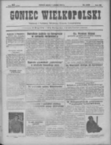 Goniec Wielkopolski: najtańsze pismo codzienne dla wszystkich stan&oacute;w 1931.12.01 R.55 Nr278
