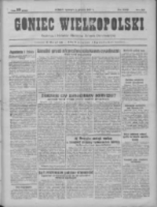 Goniec Wielkopolski: najtańsze pismo codzienne dla wszystkich stanów 1931.12.03 R.55 Nr280