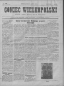 Goniec Wielkopolski: najtańsze pismo codzienne dla wszystkich stan&oacute;w 1931.12.10 R.55 Nr285