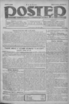 Postęp: dziennik chrześcijański i narodowy: wychodzi w Poznaniu 1924.03.15 R.35 Nr63