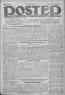 Postęp: dziennik chrześcijański i narodowy: wychodzi w Poznaniu 1924.04.26 R.35 Nr98