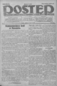 Postęp: dziennik chrześcijański i narodowy: wychodzi w Poznaniu 1924.04.27 R.35 Nr99