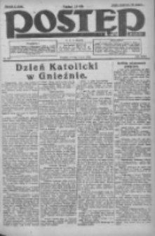 Postęp: dziennik chrześcijański i narodowy: wychodzi w Poznaniu 1924.05.06 R.35 Nr105