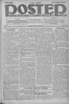 Postęp: dziennik chrześcijański i narodowy: wychodzi w Poznaniu 1924.05.08 R.35 Nr107