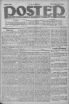 Postęp: dziennik chrześcijański i narodowy: wychodzi w Poznaniu 1924.05.20 R.35 Nr116