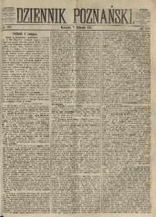 Dziennik Poznański 1861.11.07 R.3 nr255