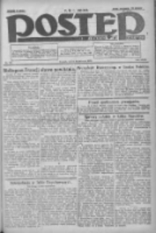 Postęp: dziennik chrześcijański i narodowy: wychodzi w Poznaniu 1924.06.21 R.35 Nr141