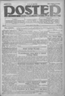 Postęp: dziennik chrześcijański i narodowy: wychodzi w Poznaniu 1924.07.21 R.35 Nr167