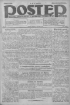 Postęp: dziennik chrześcijański i narodowy: wychodzi w Poznaniu 1924.08.03 R.35 Nr178