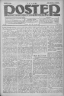 Postęp: dziennik chrześcijański i narodowy: wychodzi w Poznaniu 1924.09.26 R.35 Nr223