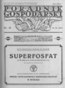 Poradnik Gospodarski. Pismo Tygodniowe. 1935.03.10 R.46 nr10