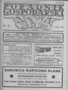 Poradnik Gospodarski. Pismo Tygodniowe. 1935.08.11 R.46 nr32