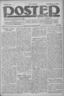 Postęp: dziennik chrześcijański i narodowy: wychodzi w Poznaniu 1924.10.05 R.35 Nr231