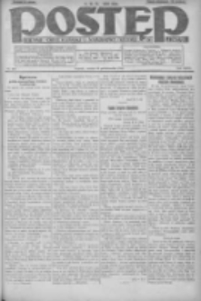 Postęp: dziennik chrześcijański i narodowy: wychodzi w Poznaniu 1924.10.18 R.35 Nr242