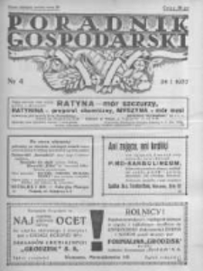 Poradnik Gospodarski. Pismo Tygodniowe. 1937.01.24 R.48 nr4